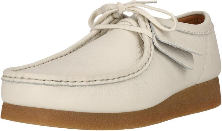 Clarks Clarks Wallabee EVO Halbschuhe Herren - 1255 White Leather - 0 | SportScheck