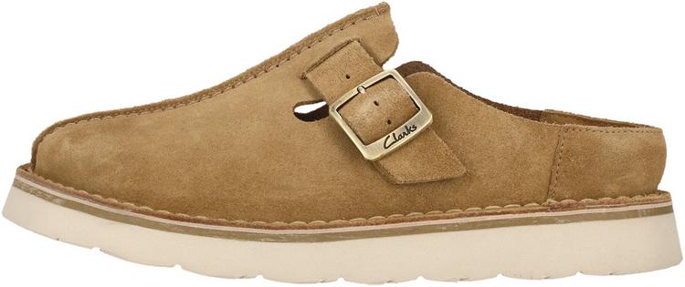 Clarks Clarks Solsbury Mule Hausschuhe Damen - 5232 Dark Sand Suede - 0 | SportScheck