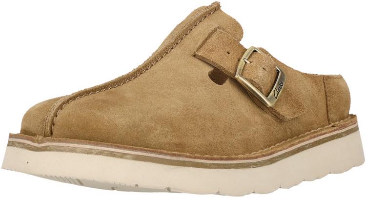 Clarks Clarks Solsbury Mule Hausschuhe Damen - 5232 Dark Sand Suede - 0 | SportScheck