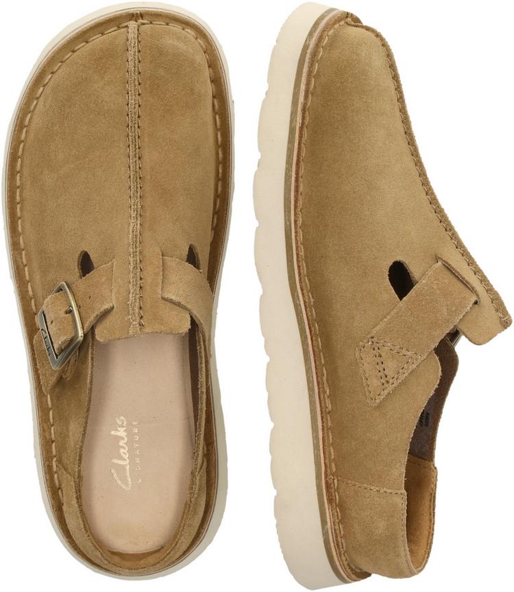Clarks Clarks Solsbury Mule Hausschuhe Damen - 5232 Dark Sand Suede - 3 | SportScheck