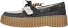 Clarks Torhill Boat Halbschuhe Damen - 2247 Navy Combi
