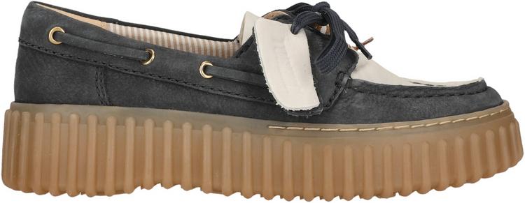 Clarks Clarks Torhill Boat Halbschuhe Damen - 2247 Navy Combi - 0 | SportScheck