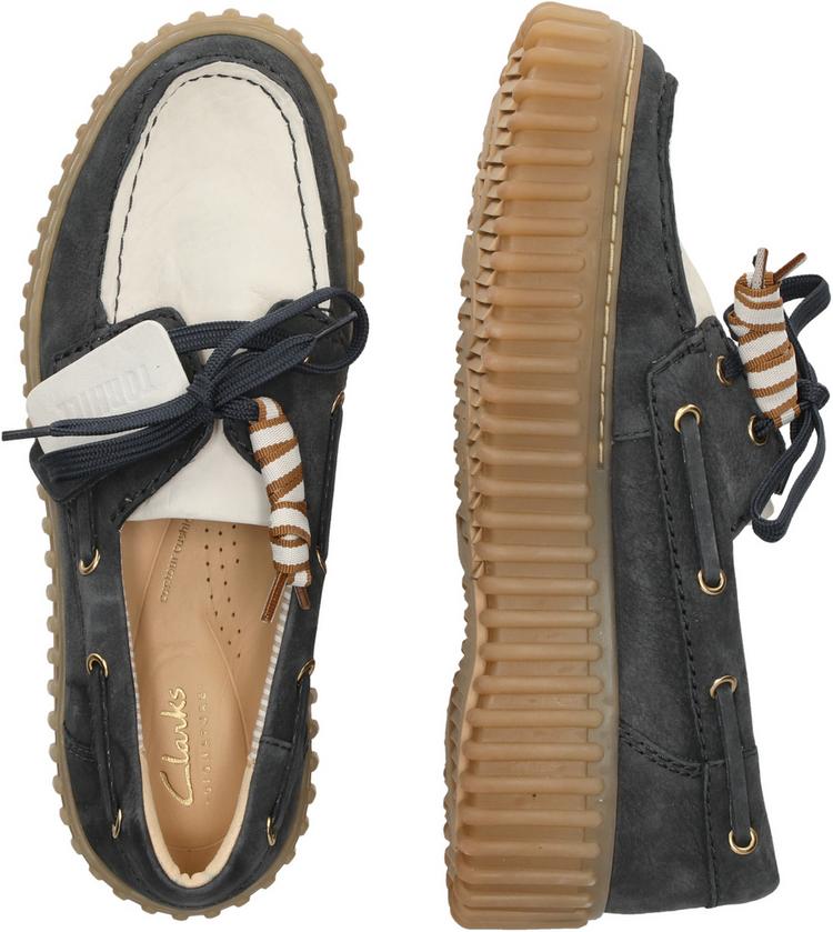 Clarks Clarks Torhill Boat Halbschuhe Damen - 2247 Navy Combi - 2 | SportScheck