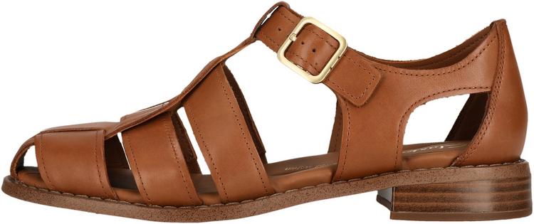 Clarks Clarks Hana Sandalen Damen - 5241 Tan Leather - 0 | SportScheck