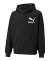 PUMA Fandom Hoody Kids Sweatshirt Kinder - schwarz