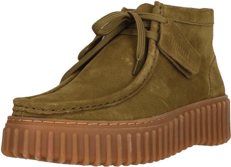 Clarks Clarks Torhill Moss Stiefel Damen - 3227 Olive Suede - 0 | SportScheck