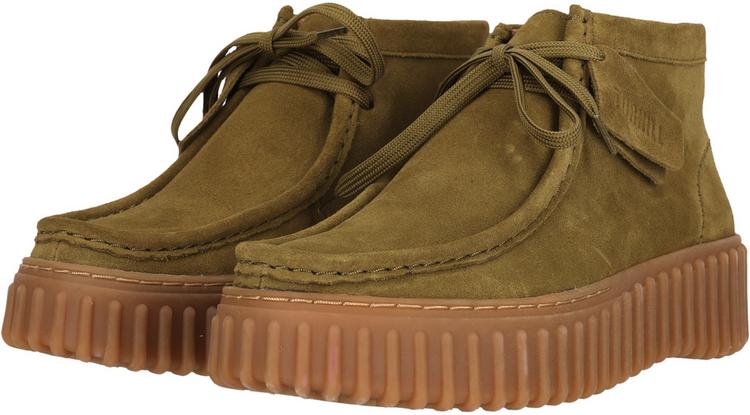 Clarks Clarks Torhill Moss Stiefel Damen - 3227 Olive Suede - 1 | SportScheck