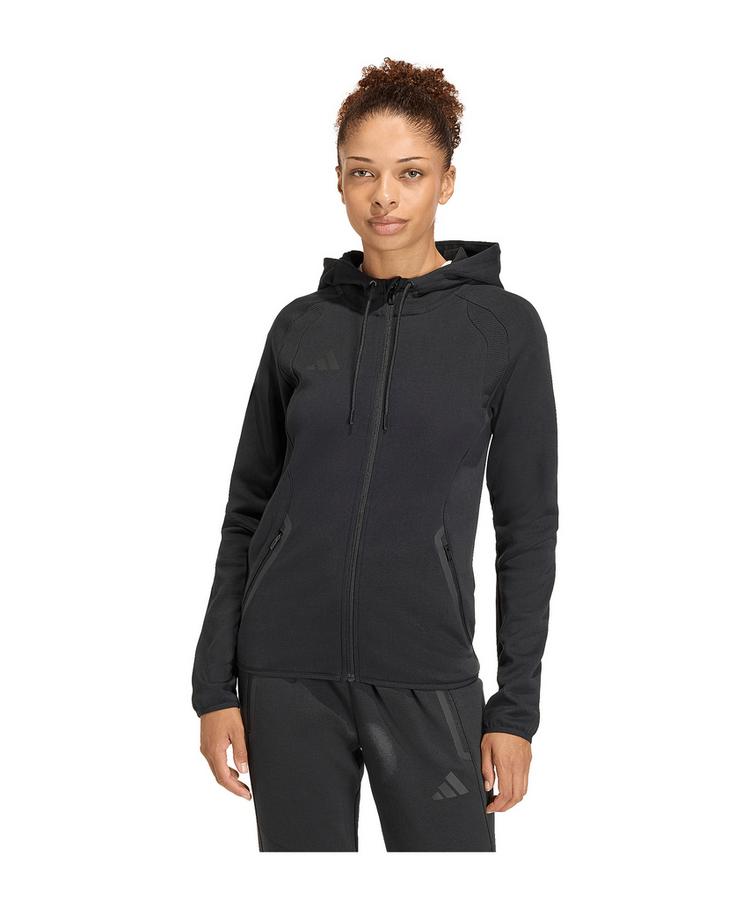adidas adidas Tiro Travel Hoody Damen Funktionssweatshirt Damen - schwarz - 0 | SportScheck