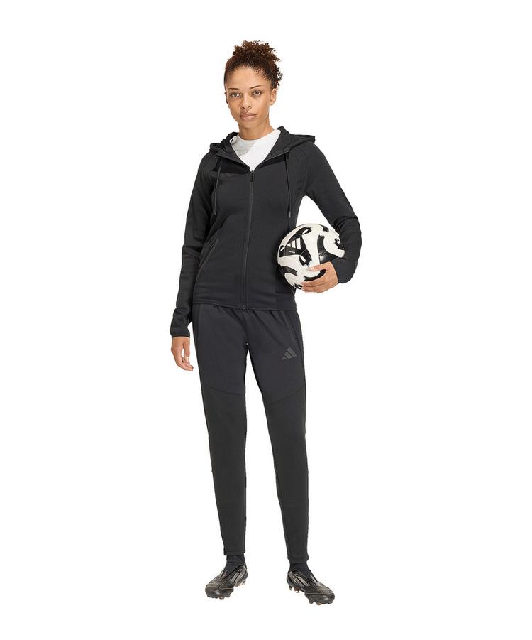 adidas adidas Tiro Travel Hoody Damen Funktionssweatshirt Damen - schwarz - 0 | SportScheck