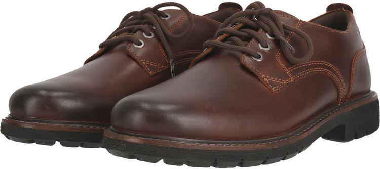 Clarks Clarks Batcombe Tie Halbschuhe Herren - 5234 Dark Tan Lea - 1 | SportScheck