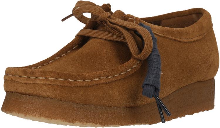 Clarks Originals Clarks Originals Wallabee Cola Suede Halbschuhe Damen - 1224 Cola Suede - 0 | SportScheck