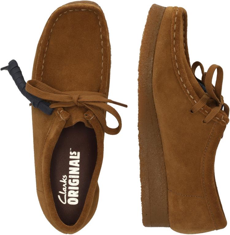 Clarks Originals Clarks Originals Wallabee Cola Suede Halbschuhe Damen - 1224 Cola Suede - 2 | SportScheck