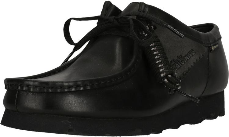 Clarks Originals Clarks Originals Wallabee Halbschuhe Herren - 1216 Black Leather - 0 | SportScheck