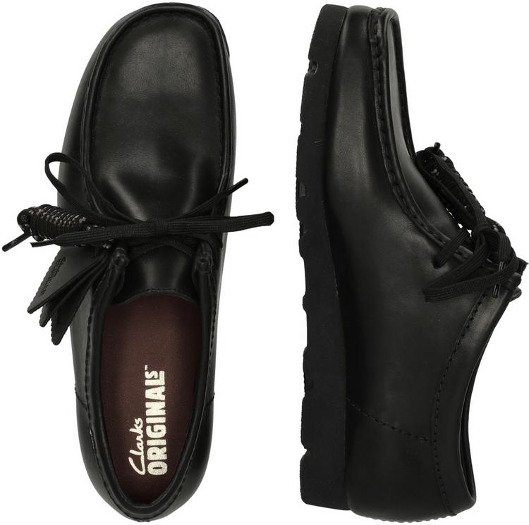 Clarks Originals Clarks Originals Wallabee Halbschuhe Herren - 1216 Black Leather - 2 | SportScheck