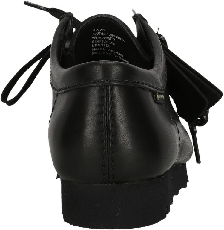 Clarks Originals Clarks Originals Wallabee Halbschuhe Herren - 1216 Black Leather - 3 | SportScheck