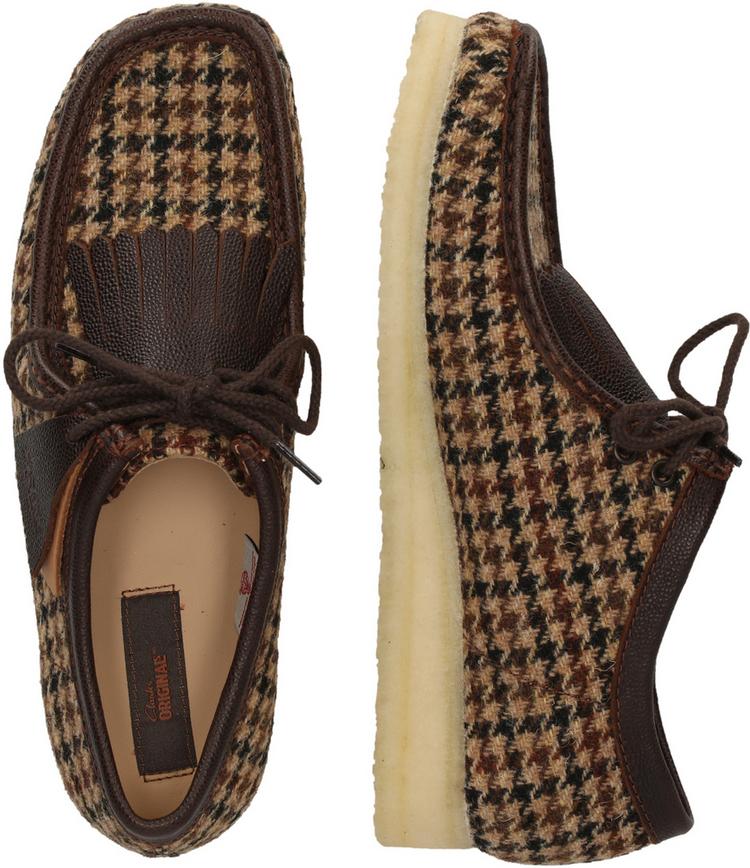 Clarks Originals Clarks Originals Wallabee Halbschuhe Herren - 5221I Brown Tweed Comb - 2 | SportScheck