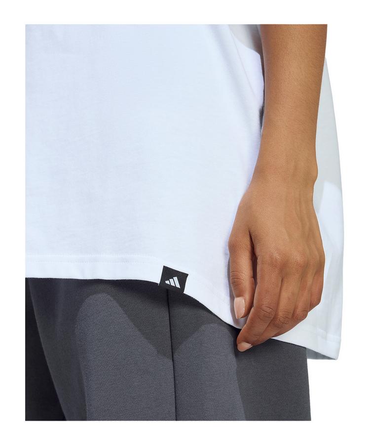 adidas adidas Sodt Side Oversized T-Shirt Damen T-Shirt Damen - weiss - 2 | SportScheck
