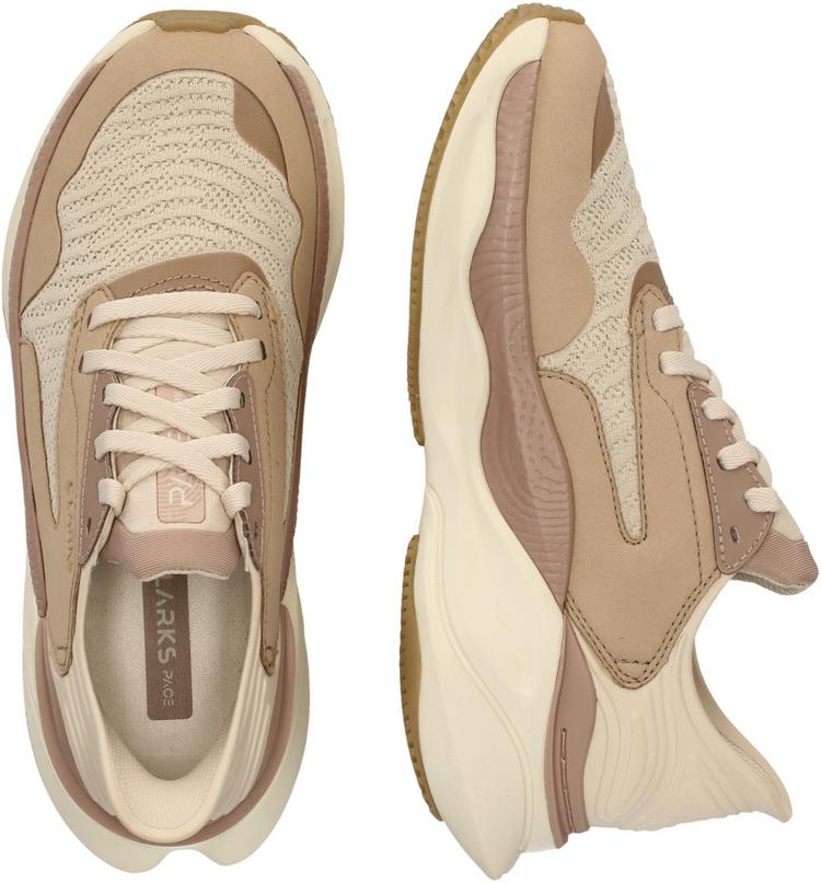 Clarks Clarks Clarks Pace Sneaker Damen - 1242 Sand Combi - 2 | SportScheck