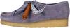 Clarks Originals Wallabee Sneaker Damen - 4101D Purple Interest