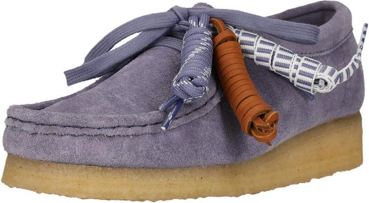 Clarks Originals Clarks Originals Wallabee Sneaker Damen - 4101D Purple Interest - 0 | SportScheck