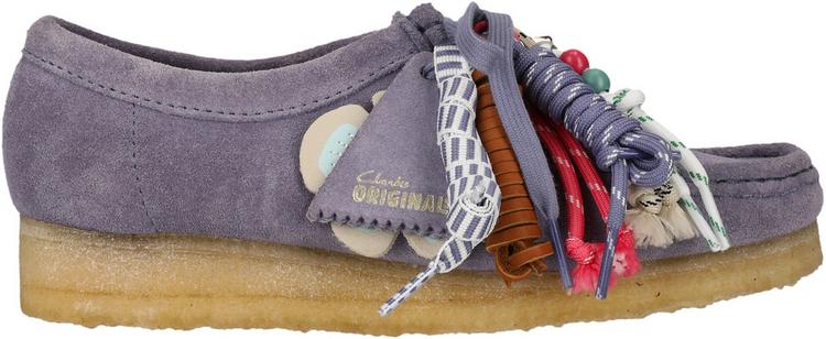 Clarks Originals Clarks Originals Wallabee Sneaker Damen - 4101D Purple Interest - 0 | SportScheck