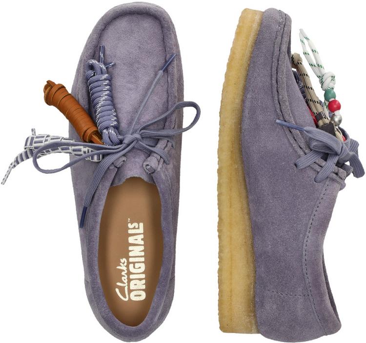 Clarks Originals Clarks Originals Wallabee Sneaker Damen - 4101D Purple Interest - 2 | SportScheck