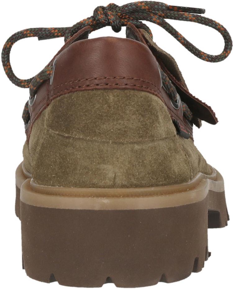 Clarks Clarks Cleyhill Boat Halbschuhe Herren - 3226 Olive Combi - 3 | SportScheck