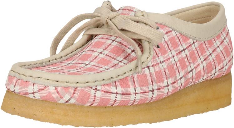 Clarks Originals Clarks Originals Wallebee Halbschuhe Damen - 5342E Pink Check - 0 | SportScheck