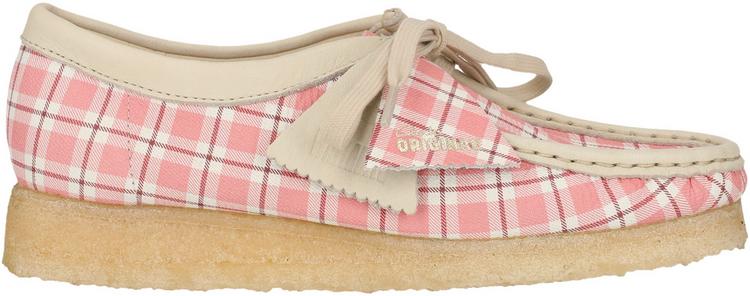 Clarks Originals Clarks Originals Wallebee Halbschuhe Damen - 5342E Pink Check - 0 | SportScheck