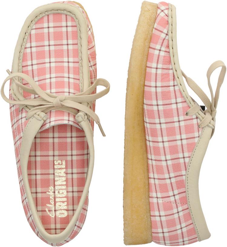 Clarks Originals Clarks Originals Wallebee Halbschuhe Damen - 5342E Pink Check - 2 | SportScheck