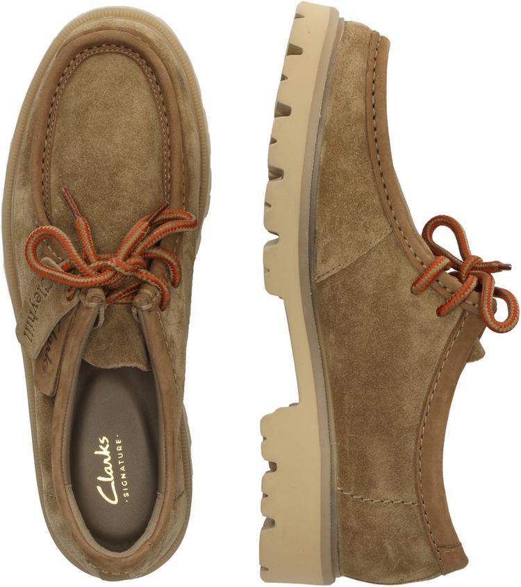 Clarks Clarks Cleyhill Seam Halbschuhe Herren - 5232 Dark Sand Suede - 2 | SportScheck