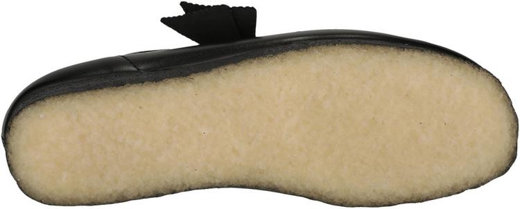 Clarks Originals Clarks Originals Wallabee Halbschuhe Herren - 1216A Blk HiShine Lea - 4 | SportScheck