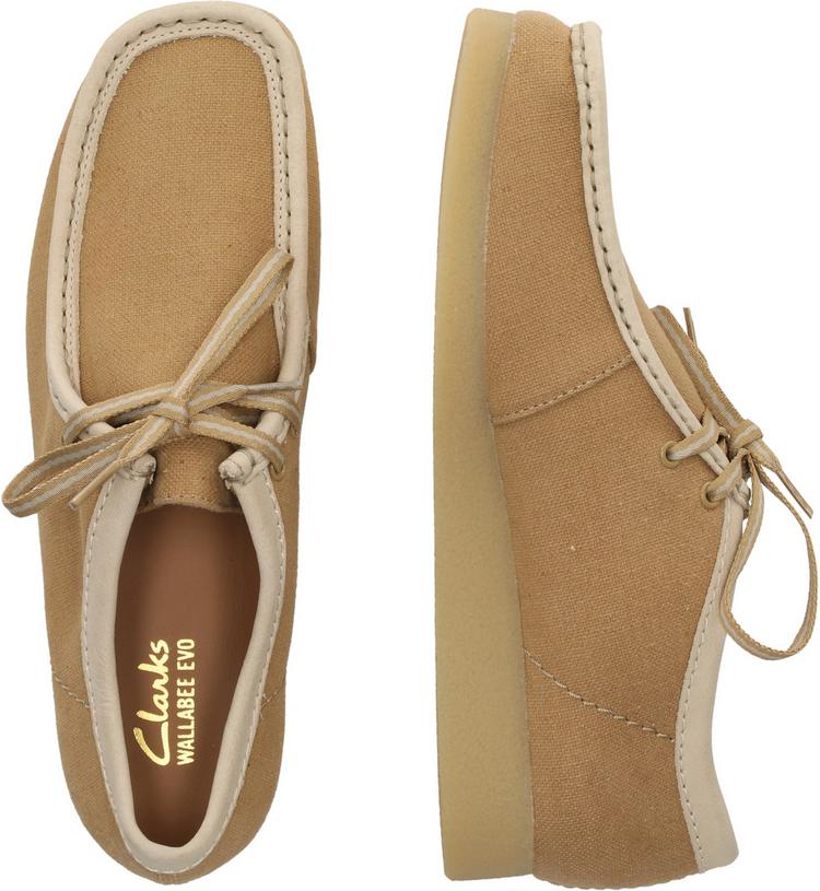 Clarks Clarks Wallabee EVO Halbschuhe Herren - 5237 Tan Combi - 2 | SportScheck