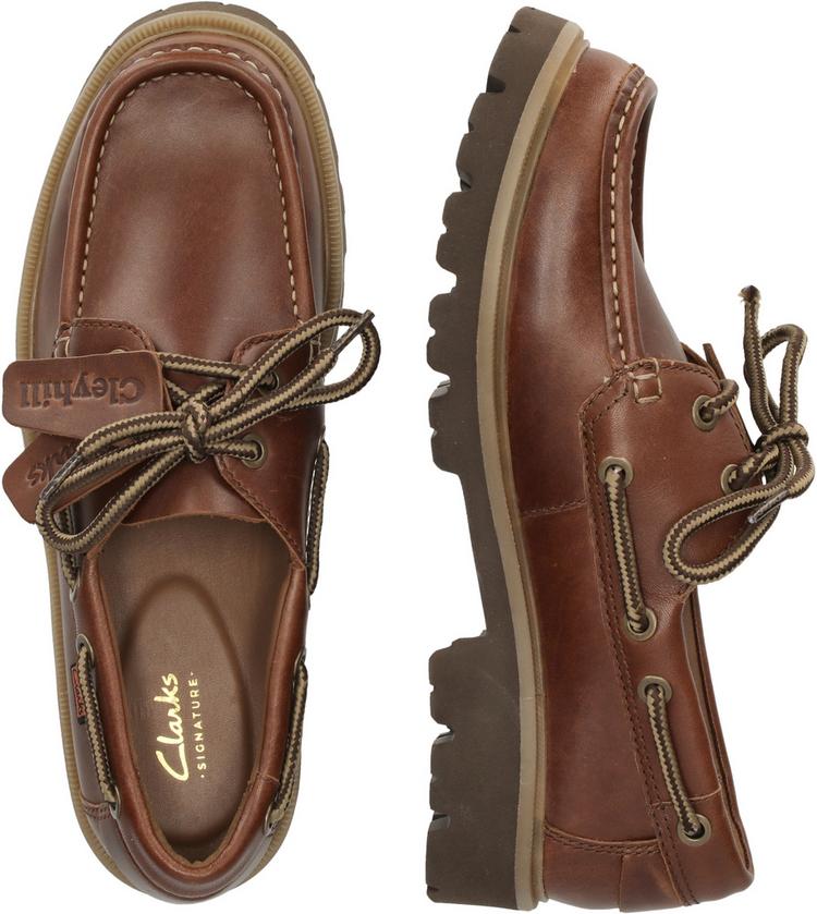 Clarks Clarks Cleyhill Boat Halbschuhe Herren - 5281 Brown Leather - 2 | SportScheck