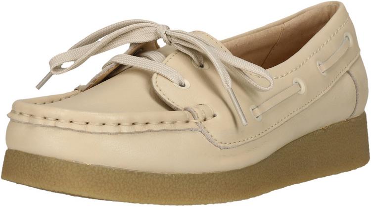 Clarks Clarks Wallabee EVO Sea Halbschuhe Damen - 1227 Cream Leather - 0 | SportScheck