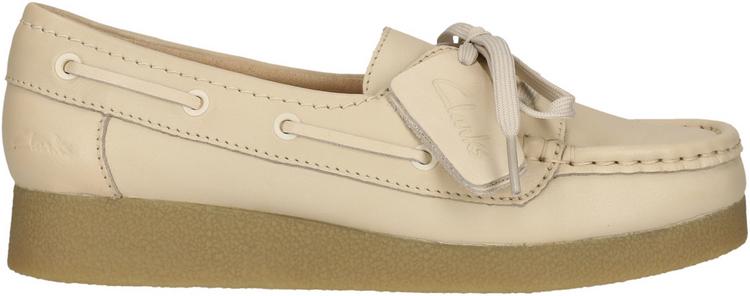 Clarks Clarks Wallabee EVO Sea Halbschuhe Damen - 1227 Cream Leather - 0 | SportScheck