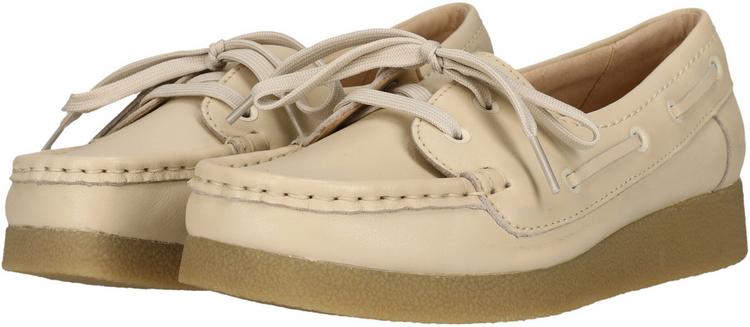 Clarks Clarks Wallabee EVO Sea Halbschuhe Damen - 1227 Cream Leather - 1 | SportScheck