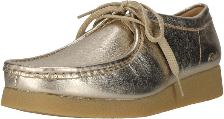Clarks Clarks Wallabee EVO Halbschuhe Damen - 5049A Gold Leather - 0 | SportScheck