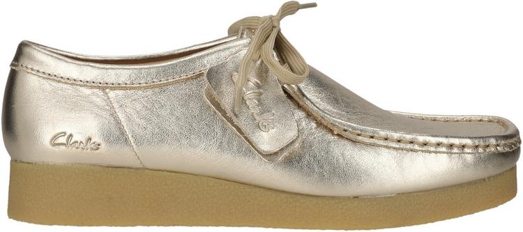 Clarks Clarks Wallabee EVO Halbschuhe Damen - 5049A Gold Leather - 0 | SportScheck