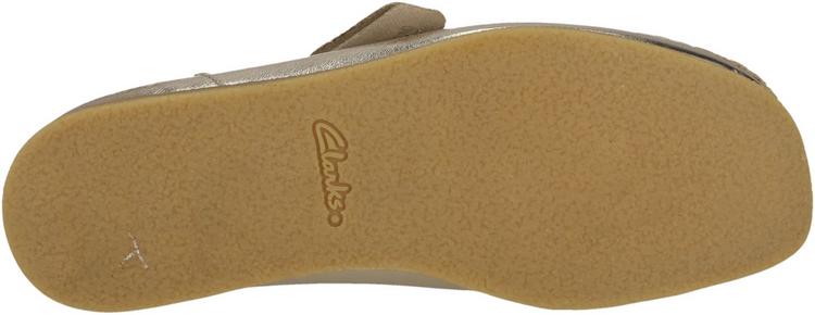Clarks Clarks Wallabee EVO Halbschuhe Damen - 5049A Gold Leather - 4 | SportScheck