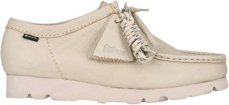 Clarks Originals Clarks Originals Wallabee GTX Halbschuhe Herren - 1255 White Leather - 0 | SportScheck