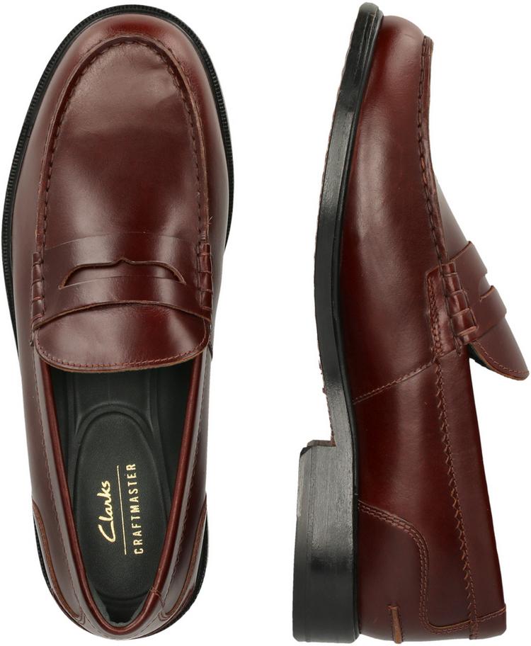 Clarks Clarks Craft James Halbschuhe Herren - 5313 Wine Leather - 2 | SportScheck