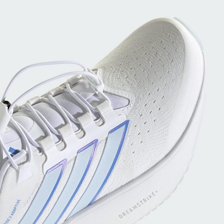adidas adidas SUPERNOVA RISE 3 ADAPTIVE LAUFSCHUH Laufschuhe Damen - Cloud White / Blue Fusion / Silver Metallic - 7 | SportScheck