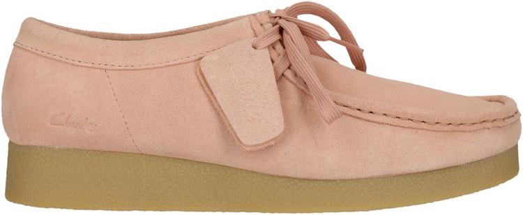 Clarks Clarks Wallabee EVO Halbschuhe Damen - 5342C Light Pink Suede - 0 | SportScheck