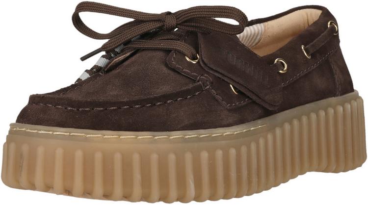 Clarks Clarks Torhill Boat Halbschuhe Damen - 5230 Dark Brown Suede - 0 | SportScheck