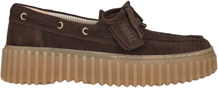 Clarks Clarks Torhill Boat Halbschuhe Damen - 5230 Dark Brown Suede - 0 | SportScheck