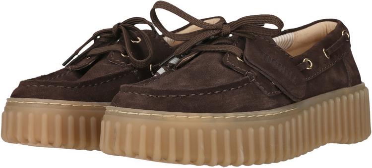 Clarks Clarks Torhill Boat Halbschuhe Damen - 5230 Dark Brown Suede - 1 | SportScheck