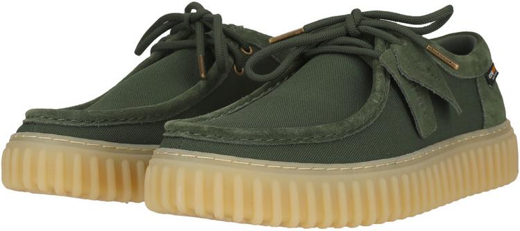 Clarks Clarks Torhill Halbschuhe Herren - 3001H Green Textile - 1 | SportScheck