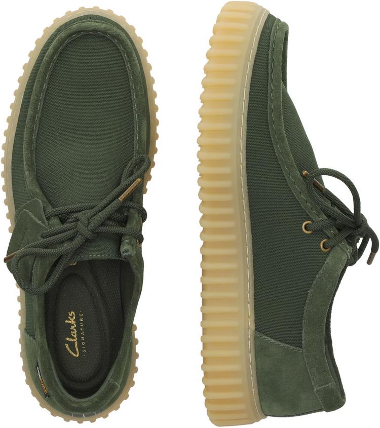 Clarks Clarks Torhill Halbschuhe Herren - 3001H Green Textile - 2 | SportScheck
