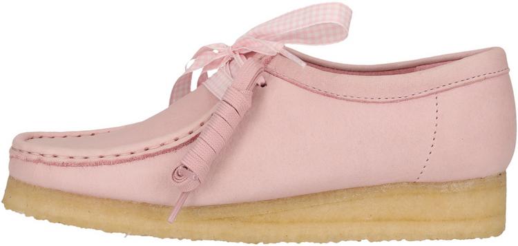 Clarks Originals Clarks Originals Wallebee Halbschuhe Damen - 5342B Baby Pink Lea - 0 | SportScheck